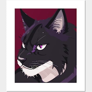 Alpha cat Posters and Art